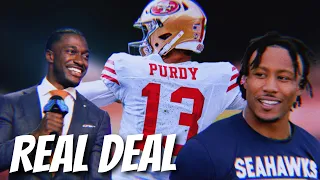 RGIII & Brandon Marshall don’t understand 49ers Brock Purdy slander & think he’s the real deal
