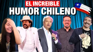 ESPAÑOLA REACCIONA a HUMOR CHILENO con BOMBO FICA, ALVARO SALAS, ALEX ORTIZ y mas