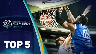 Top 5 Plays - Wednesday - Gameday 5 - Basketball Champions League 2018-19