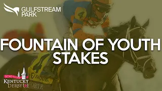 FOUNTAIN OF YOUTH STAKES Live Race Reaction! GULFSTREAM PARK - Kentucky Derby Prep