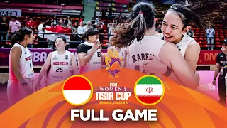 FINAL: Indonesia v Iran | Full Basketball Game | FIBA Women's Asia Cup 2023 - Division B