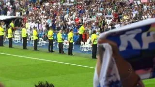 Homenaje a Raúl en Trofeo Santiago Bernabéu, vuelta al campo...