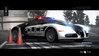 STUNTS With Bugatti Veyron 16.4 COP Chase Racers( NFS Hot Pursuit)