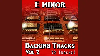 Funk Rock Backing Track in E minor | Funky Pop Mid Tempo