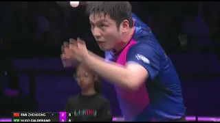 HUGO CALDERANO vs FAN ZHEDONG   WTT CHAMPIONS CHONGQING  2024