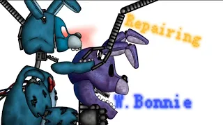 [DC2][FNAF] Repairing Withered Bonnie《Remake》