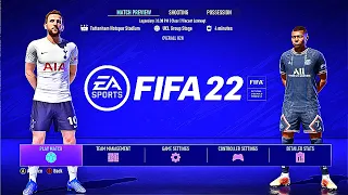 FIFA 22 PS5 PSG - TOTTENHAM | MOD Ultimate Difficulty Career Mode HDR Next Gen