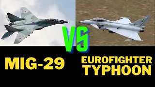Mig-29 V Eurofighter typhoon ( who would win)