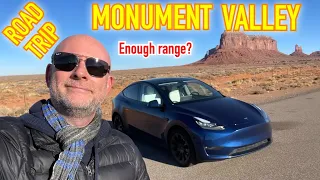 Road Trip Monument Valley (Tesla Model Y)