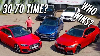 MIDWEEK SERIES FINALE // AUDI RS5 VS BMW M4 VS MERCEDES C63