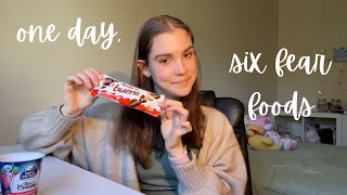 one day, six fear foods | anorexia recovery