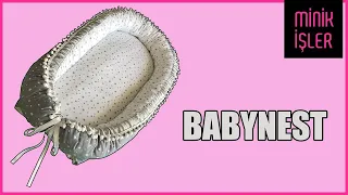 Very Easy Babynest Sewing | Minik İşler