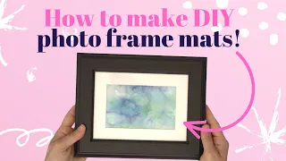 How To Make DIY Photo Mats