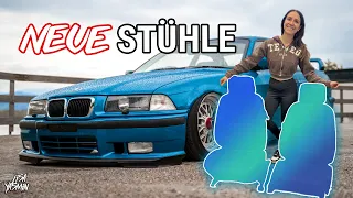 Neue Stühle für den E36 😍 | Lisa Yasmin