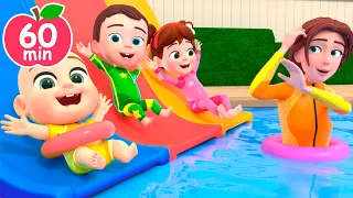 Me Too! Song | Swimming Pool Version | Newborn Baby Songs & Nursery Rhymes