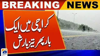 Rain lashes Karachi for second day with parts of city still submerged