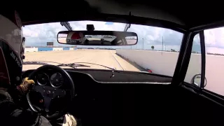 Sebring Raceway tutorial onboard Jim Pace Porsche 911 RSR 3.0L