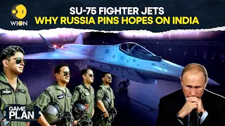 Su-75: Why India is the only ray of hope for Russia’s ‘Checkmate’ 5th-gen fighter | WION Game Plan