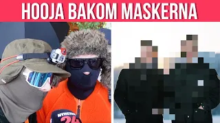 Hooja utan mask – så ser duon ut • Här är deras riktiga namn