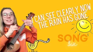 Song Six - I Can See Clearly Now the Rain Has Gone - Johnny Nash #ukulele #tutorial