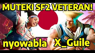 🔥 Street Fighter 6 ➥ nyowabla (LILY) VS X_Guile Muteki (GUILE ガイル) 4K Master Ranks 🔥