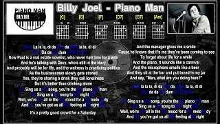 Billy Joel - Piano Man [Jam Track] [Vocals] [Guitar Chords & Lyrics]