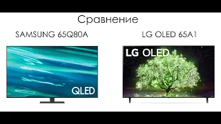 Сравнение телевизоров SAMSUNG 65Q80A  - LG OLED 65A1