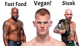 Ranking The Best & Worst Diets In The UFC. (UFC Nutrition Tier List)