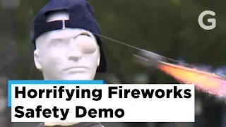 The Government's Horrifying New Fireworks Safety Demonstration