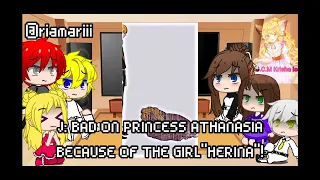 Who Made Me Princess reaction to Athanasia twin sister My AU!! Evil Athanasia AU (part 2) end