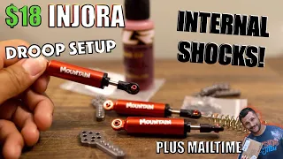 BUDGET Injora Internal Shocks: Initial Impressions | Droop Setup | Mailtime