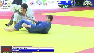 73 kg Арсанукаев Д Бетигов С 21 09 2016 Т2 Всероссийские соревнования памяти Т А З, Кадырова, ГРОЗНЫ