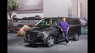 Mercedes V-Class and EQV Facelift (2024): First Video Walkaround