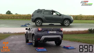 Dacia Duster 2 gen. 4x4 test on rollers- CarCaine