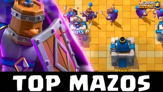 TOP 4 MEJORES MAZOS CON RECLUTAS EVOLUCIONADOS 🔥 |CLASH ROYALE