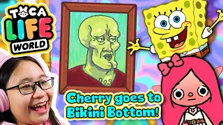 Toca Life World - Cherry Meets Spongebob Squarepants!!!