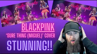 BLACKPINK - 'SURE THING (Miguel)' COVER Music Video Reaction!  AMAZING!