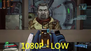 Borderlands 2: GTX 1050Ti + Intel Pentium G4560 | 720p 1080p (2020)