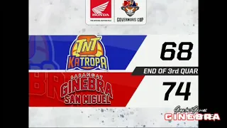 Brgy.Ginebra San Miguel vs. TnT 2019 PBA Governor's Cup Highlights
