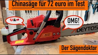 Chinasäge im großen Test #güde #scheppach #fuxtec #chinasäge #sägendoktor #stihl #husqvarna