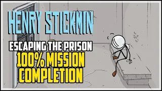 Henry Stickmin Escaping the Prison 100% Walkthrough (All Endings, Fails, Bios, Achievements)