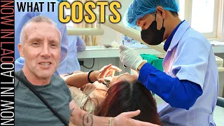 COST of DENTAL SURGERY & IMPLANTS in LAOS | Daily Life Vlog