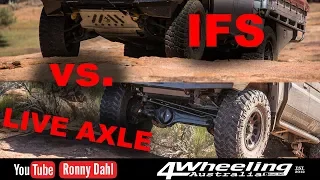 IFS vs LIVE AXLE, Off-road