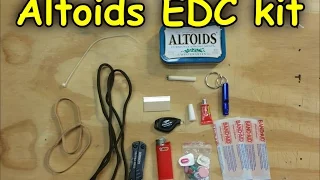 Altoids Urban EDC kit