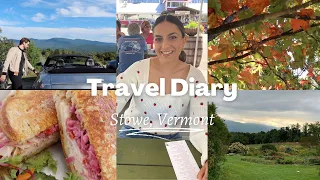 STOWE, VERMONT TRAVEL VLOG // THINGS TO DO IN STOWE, VERMONT