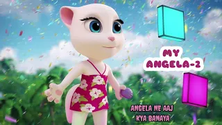 🧁🍰Bake With Me! Sweet Treats in My Talking Angela-2 ( NEW TRAILER ) #animation #shorts #shortsfeed