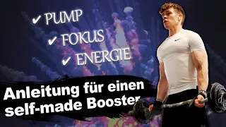 Anleitung für deinen selbst zusammengestellten Pre Workout Booster! | Fitness Food Corner