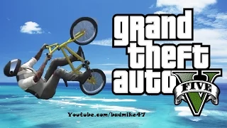 GTA V BMX Infinite Air Glide - Flying Trick!