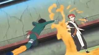 Gaara vs Lee  Subtitulado Español