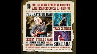 Grateful Dead [1080p Remaster PRO SHOT]  11 03 1991  Bill Graham Memorial Concert  [SBD: Miller]